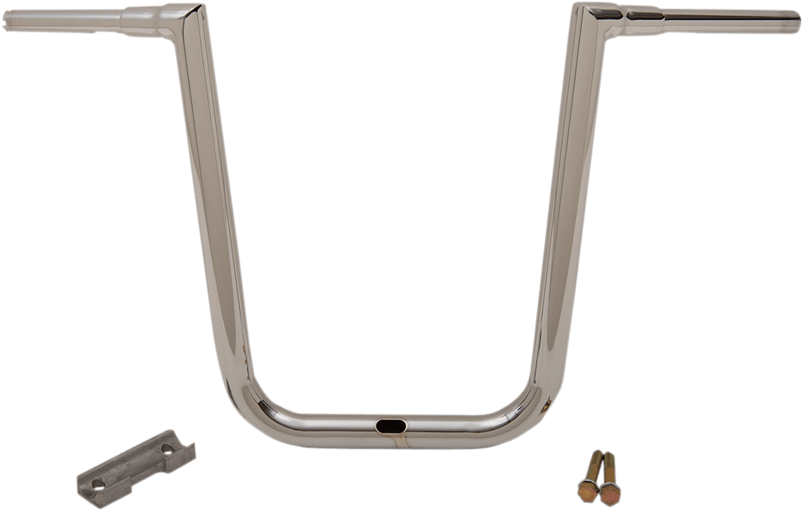 LA CHOPPERS 0601-4513 1-1/2" Grande Twin Peaks Touring Handlebar - 19" - Chrome