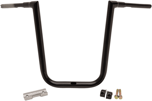 LA CHOPPERS 0601-4514 1-1/2" Grande Twin Peaks Touring Handlebar - 19" - Black — image 1 of 2