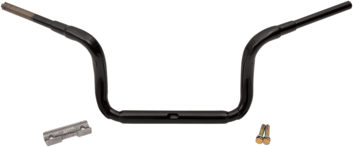 LA CHOPPERS 0601-4517 1-1/2" Grande Touring Ape Hanger Handlebar - 10" - Black