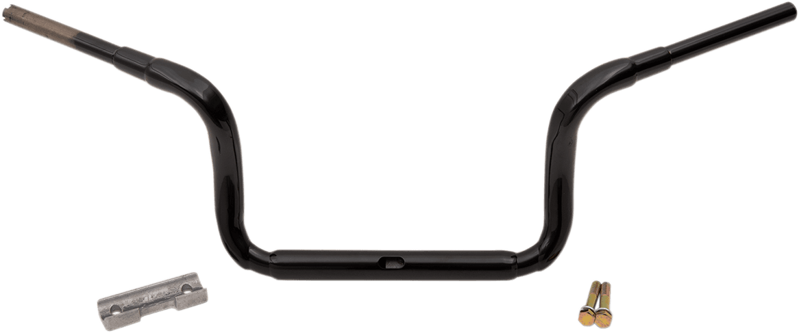 LA CHOPPERS 0601-4517 1-1/2" Grande Touring Ape Hanger Handlebar - 10" - Black