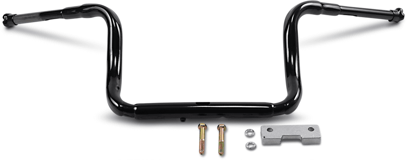 LA CHOPPERS 0601-4520 1-1/2" Grande Touring Ape Hanger Handlebar - 12" - Black
