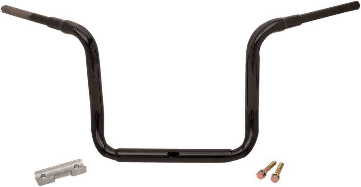LA CHOPPERS 0601-4523 1-1/2" Grande Touring Ape Hanger Handlebar - 14" - Black