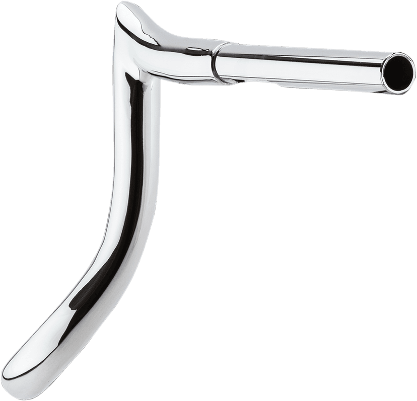 LA CHOPPERS 0601-4540 1-1/4" Prime Ape Bagger Handlebar - 10" - Chrome — image 2 of 3