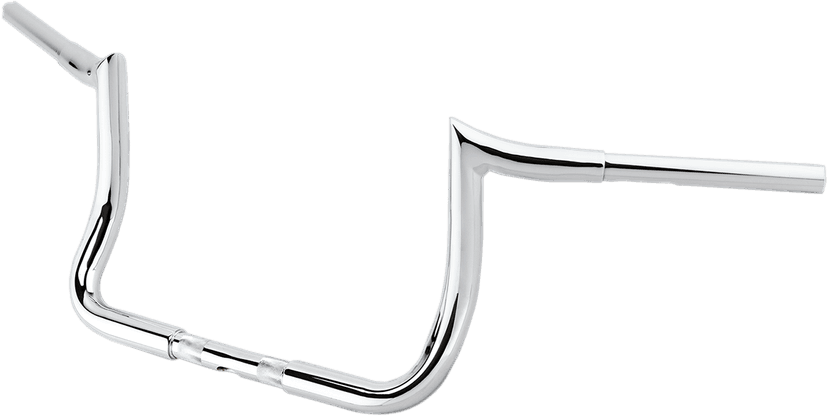 LA CHOPPERS 0601-4540 1-1/4" Prime Ape Bagger Handlebar - 10" - Chrome — image 3 of 3