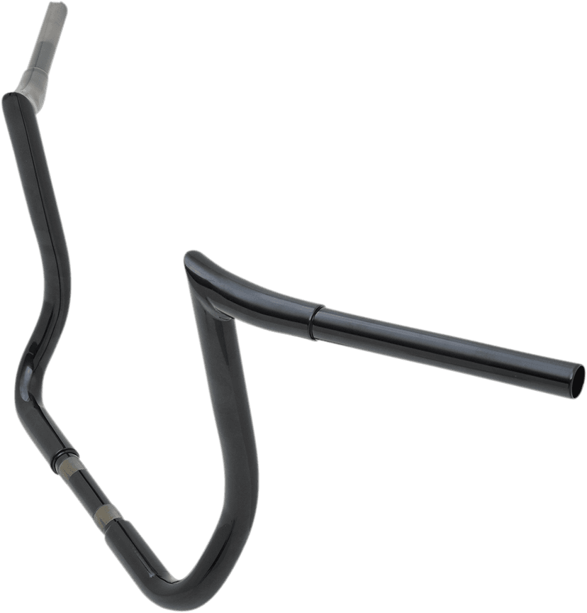 LA CHOPPERS 0601-4544 1-1/4" Prime Ape Bagger Handlebar - 13" - Black — image 2 of 2