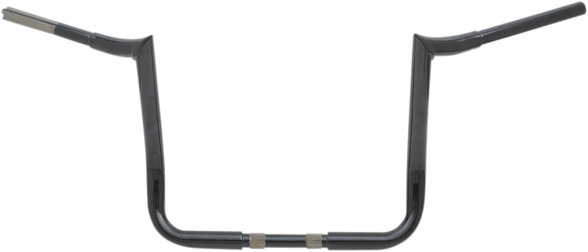 LA CHOPPERS 0601-4544 1-1/4" Prime Ape Bagger Handlebar - 13" - Black