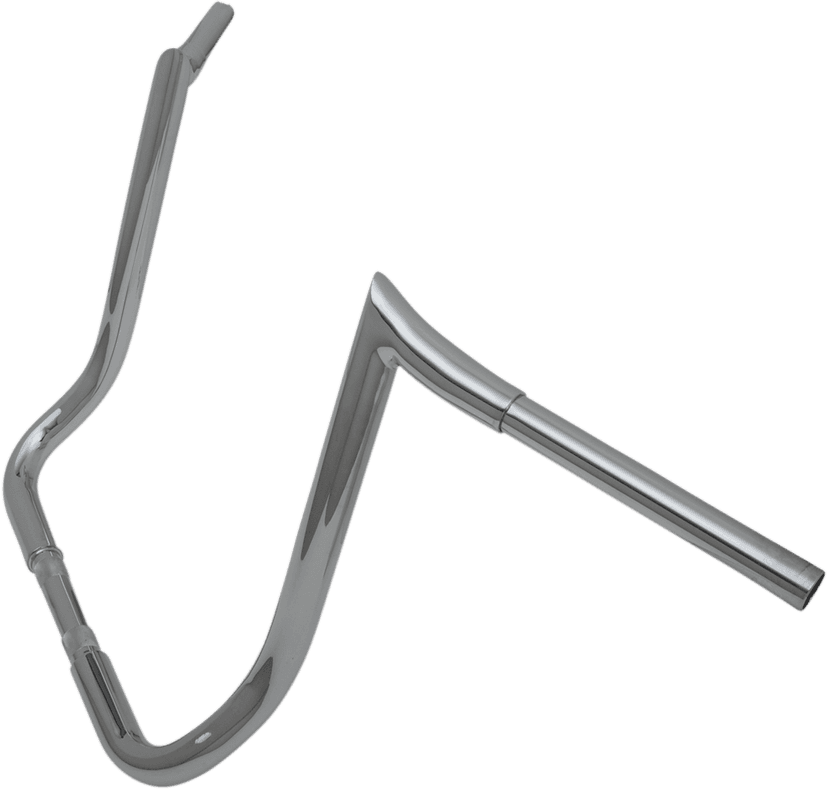 LA CHOPPERS 0601-4546 1-1/4" Prime Ape Bagger Handlebar - 16" - Chrome — image 2 of 2