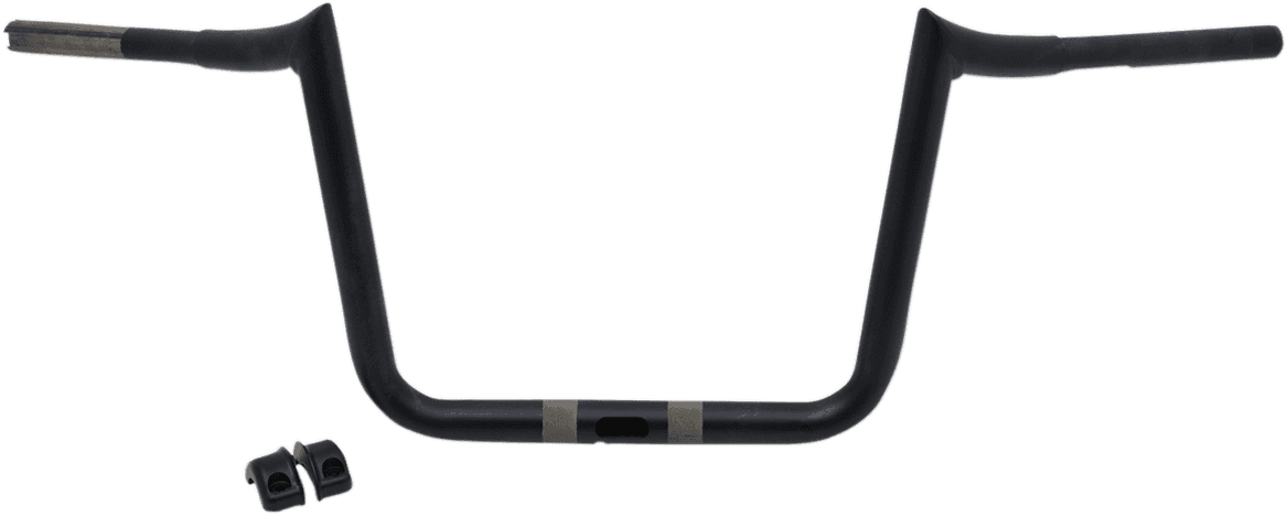 LA CHOPPERS 0601-4554 1-1/4" Hefty Prime Ape Handlebar - 11" - Matte Black