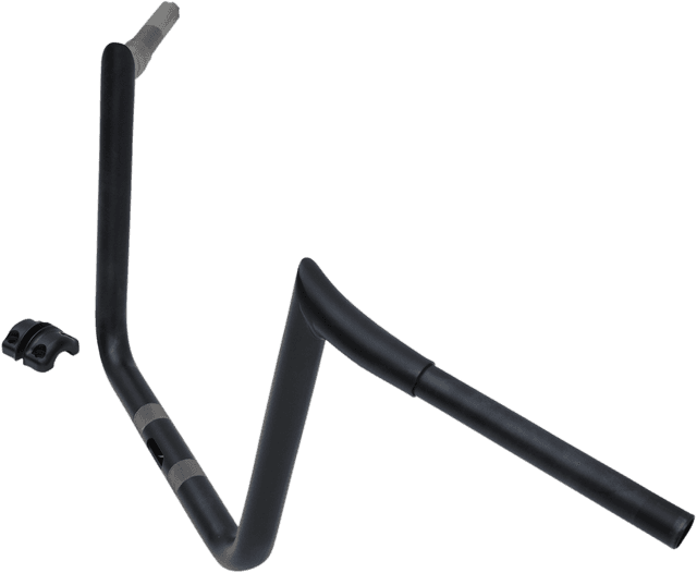 LA CHOPPERS 0601-4554 1-1/4" Hefty Prime Ape Handlebar - 11" - Matte Black — image 2 of 2