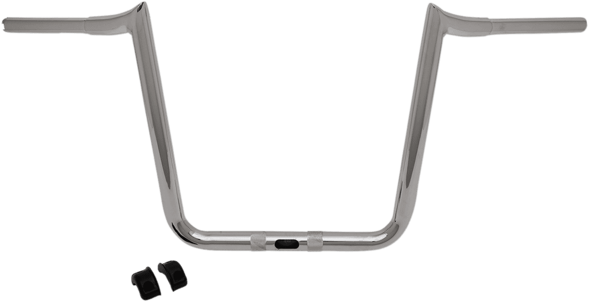 LA CHOPPERS 0601-4555 1-1/4" Hefty Prime Ape Handlebar - 14" - Chrome