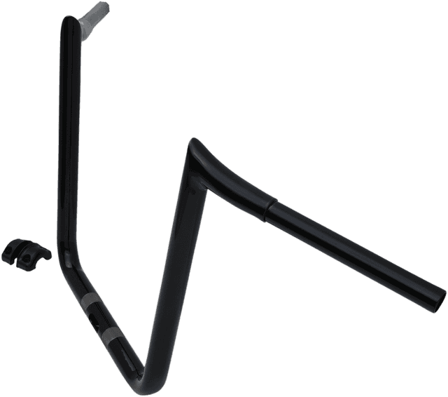 LA CHOPPERS 0601-4556 1-1/4" Hefty Prime Ape Handlebar - 14" - Black — image 2 of 2