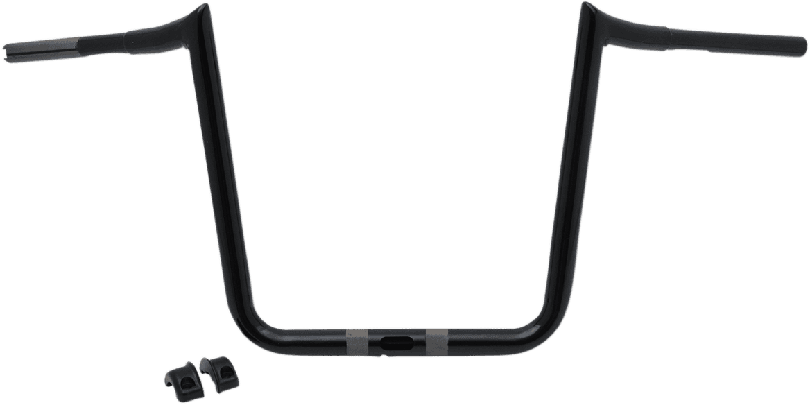 LA CHOPPERS 0601-4556 1-1/4" Hefty Prime Ape Handlebar - 14" - Black