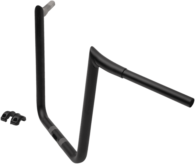 LA CHOPPERS 0601-4557 1-1/4" Hefty Prime Ape Handlebar - 14" - Matte Black — image 2 of 2