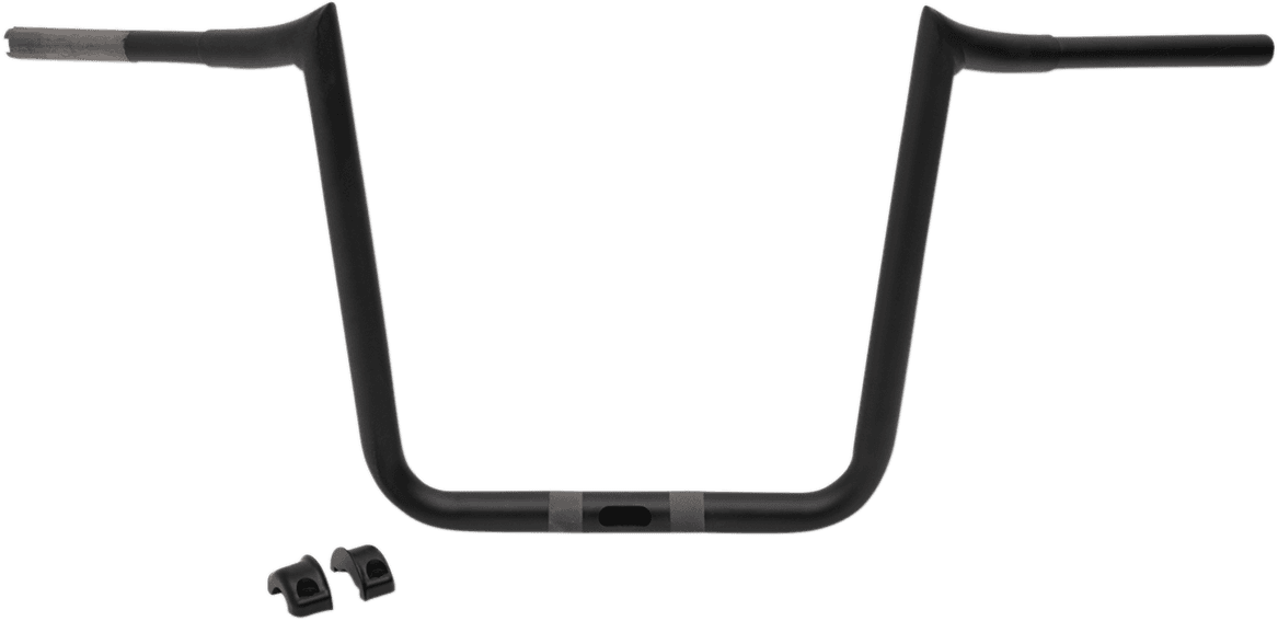 LA CHOPPERS 0601-4557 1-1/4" Hefty Prime Ape Handlebar - 14" - Matte Black