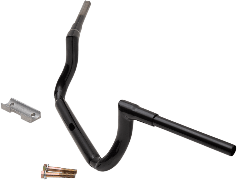 LA CHOPPERS 0601-4616 1-1/2" Grande Twin Peaks Touring Handlebar - 8" - Black — image 2 of 2