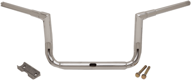 LA CHOPPERS 0601-4618 1-1/2" Grande Twin Peaks Touring Handlebar - 10" - Chrome — image 2 of 3