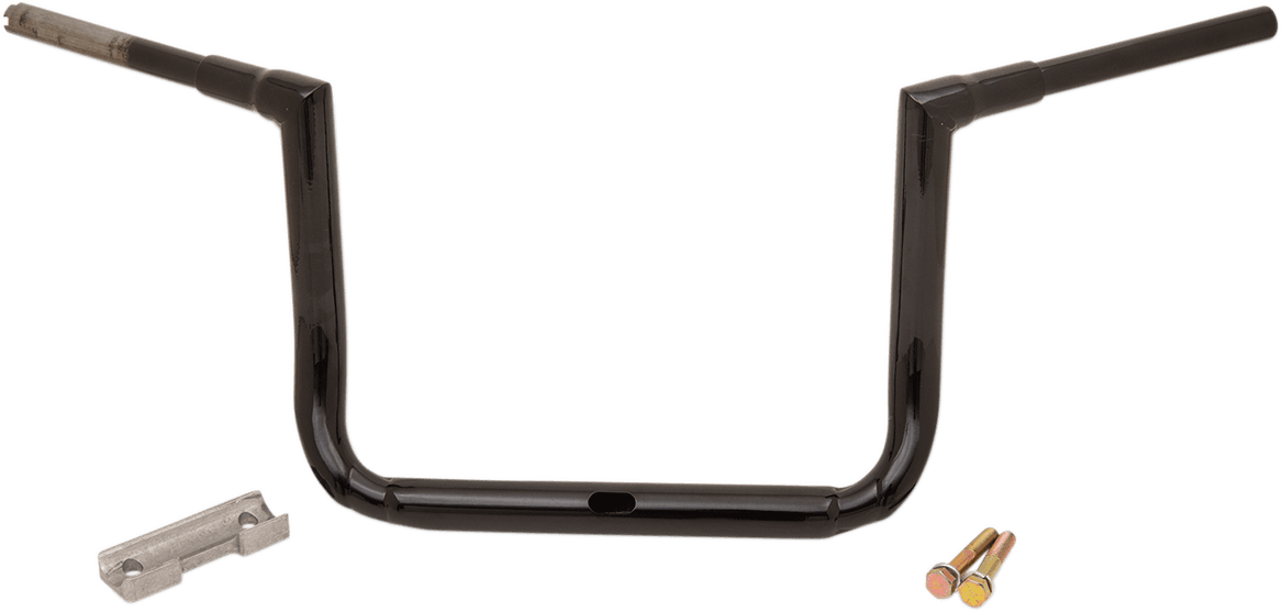 LA CHOPPERS 0601-4622 1-1/2" Grande Twin Peaks Touring Handlebar - 12" - Black