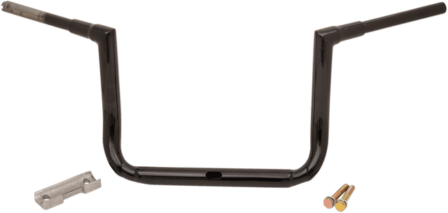 LA CHOPPERS 0601-4622 1-1/2" Grande Twin Peaks Touring Handlebar - 12" - Black — image 1 of 2
