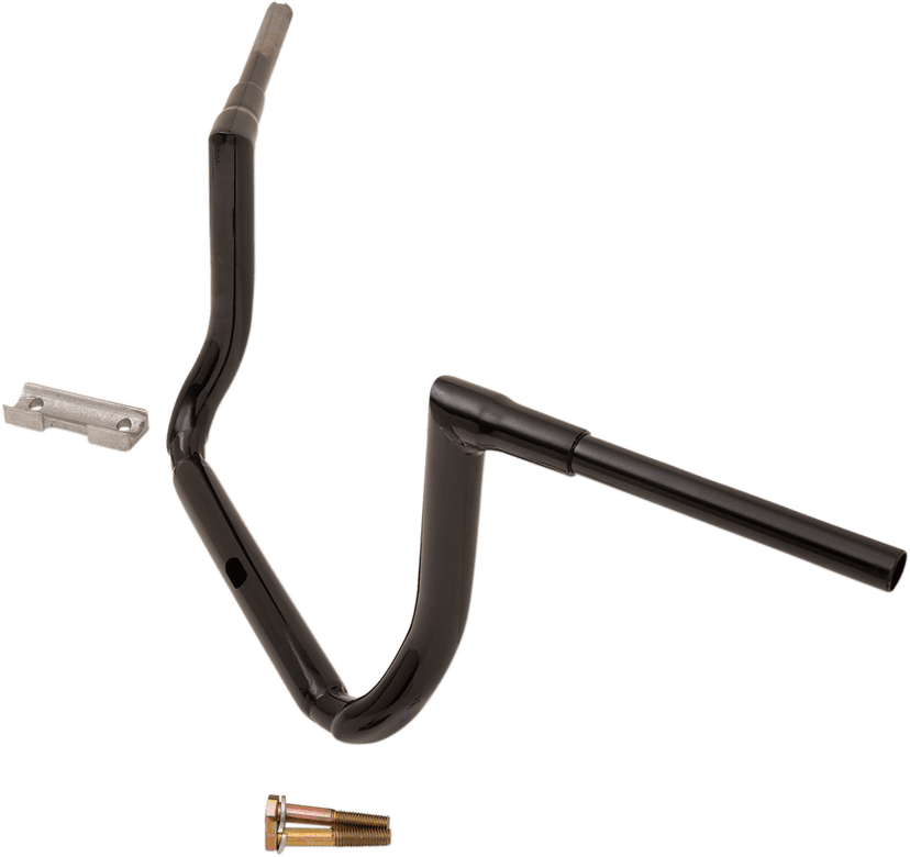 LA CHOPPERS 0601-4622 1-1/2" Grande Twin Peaks Touring Handlebar - 12" - Black — image 2 of 2