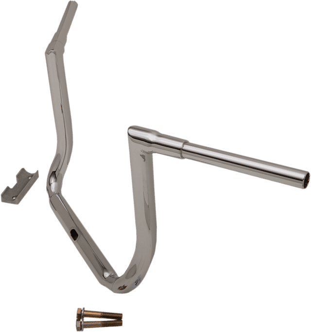 LA CHOPPERS 0601-4624 1-1/2" Grande Twin Peaks Touring Handlebar - 14" - Chrome — image 3 of 3