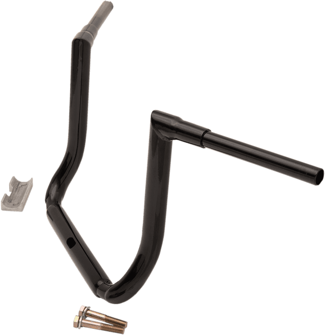 LA CHOPPERS 0601-4625 1-1/2" Grande Twin Peaks Touring Handlebar - 14" - Black — image 2 of 3