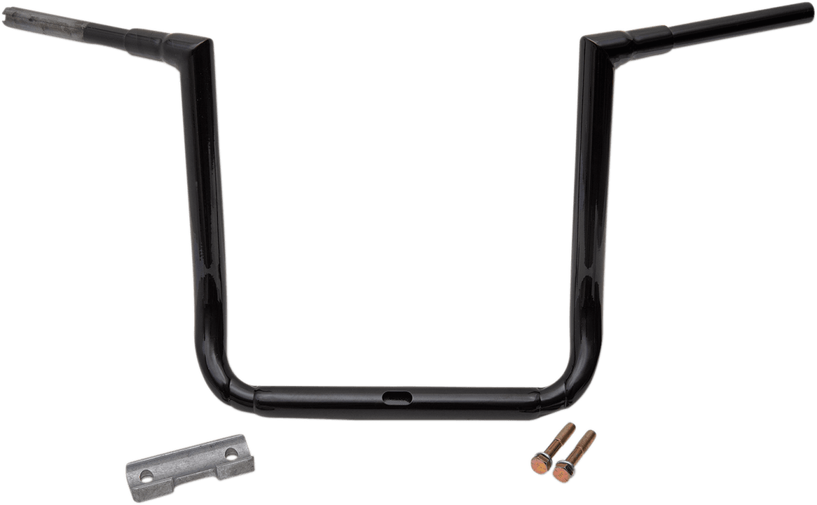 LA CHOPPERS 0601-4628 1-1/2" Grande Twin Peaks Touring Handlebar - 16" - Black