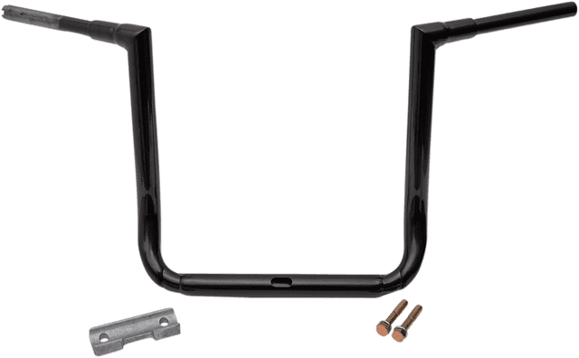 LA CHOPPERS 0601-4628 1-1/2" Grande Twin Peaks Touring Handlebar - 16" - Black — image 1 of 2