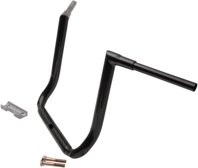 LA CHOPPERS 0601-4628 1-1/2" Grande Twin Peaks Touring Handlebar - 16" - Black — image 2 of 2