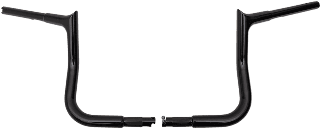 FAT BAGGERS INC. 0601-4747 1-1/4" EZ Install Pointed Top Handlebar - 10" - Black — image 1 of 3