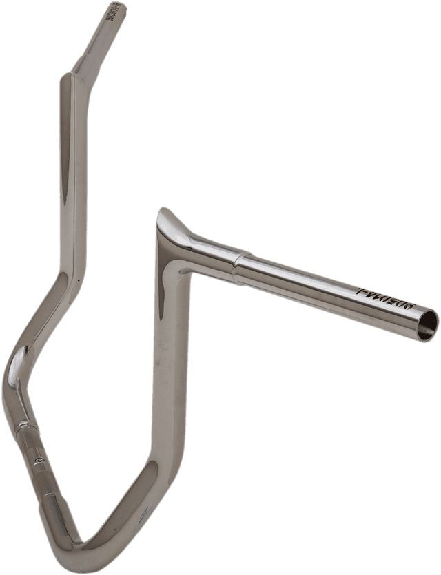 FAT BAGGERS INC. 0601-4750 1-1/4" EZ Install Pointed Top Handlebar - 14" - Chrome — image 6 of 7
