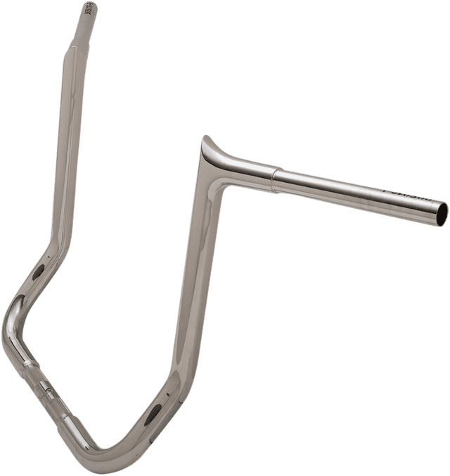 FAT BAGGERS INC. 0601-4752 1-1/4" EZ Install Pointed Top Handlebar - 16" - Chrome — image 6 of 7