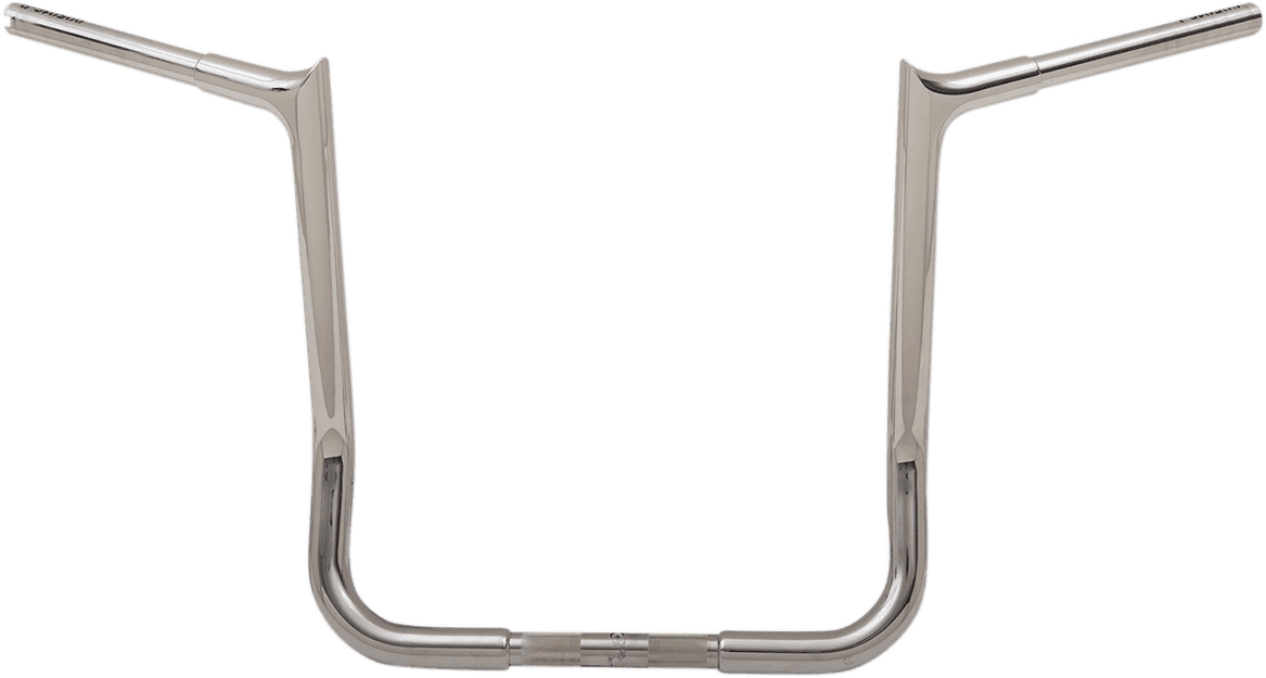 FAT BAGGERS INC. 0601-4752 1-1/4" EZ Install Pointed Top Handlebar - 16" - Chrome