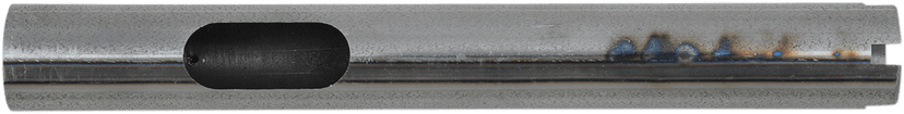 FAT BAGGERS INC. 0601-4754 1-1/4" EZ Install Pointed Top Handlebar - 10" - Chrome — image 2 of 8