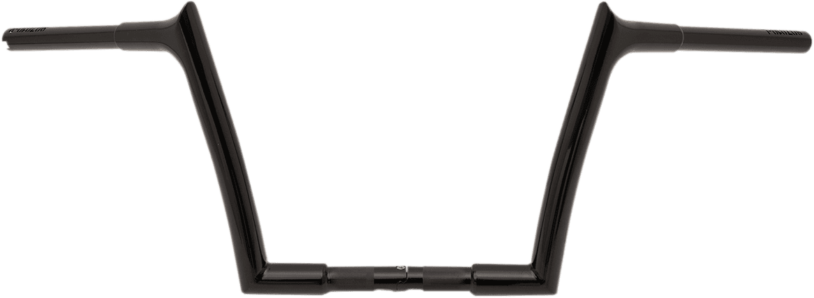 FAT BAGGERS INC. 0601-4755 1-1/4" EZ Install Pointed Top Handlebar - 10" - Black