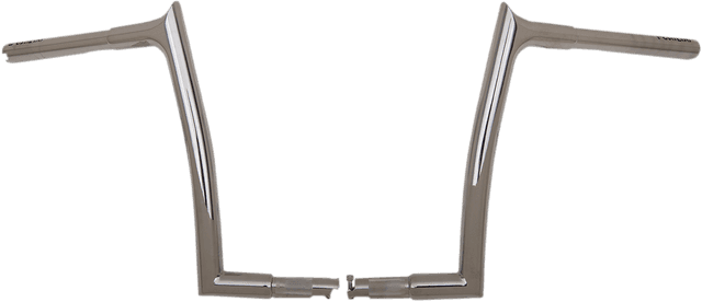 FAT BAGGERS INC. 0601-4756 1-1/4" EZ Install Pointed Top Handlebar - 12" - Chrome — image 1 of 7