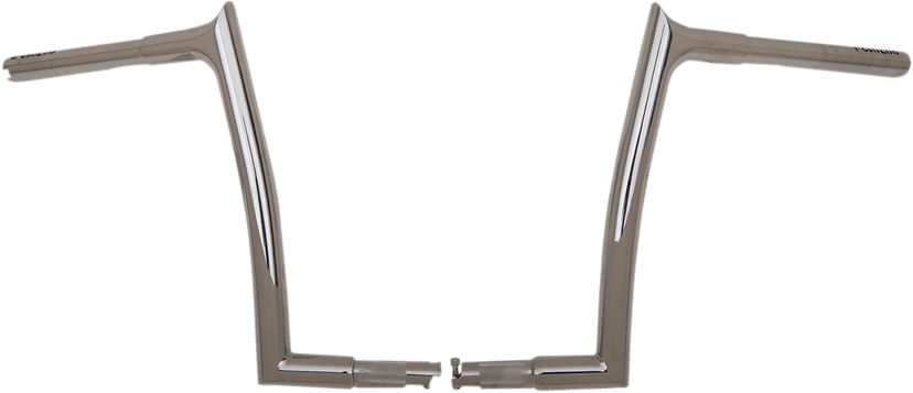 FAT BAGGERS INC. 0601-4756 1-1/4" EZ Install Pointed Top Handlebar - 12" - Chrome — image 1 of 7