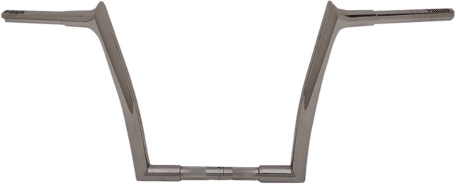 FAT BAGGERS INC. 0601-4756 1-1/4" EZ Install Pointed Top Handlebar - 12" - Chrome — image 7 of 7
