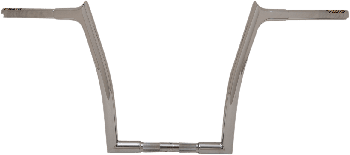 FAT BAGGERS INC. 0601-4758 1-1/4" EZ Install Pointed Top Handlebar - 14" - Chrome