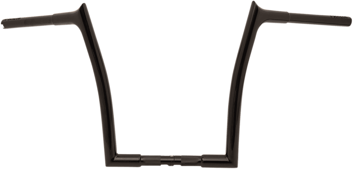 FAT BAGGERS INC. 0601-4759 1-1/4" EZ Install Pointed Top Handlebar - 14" - Black