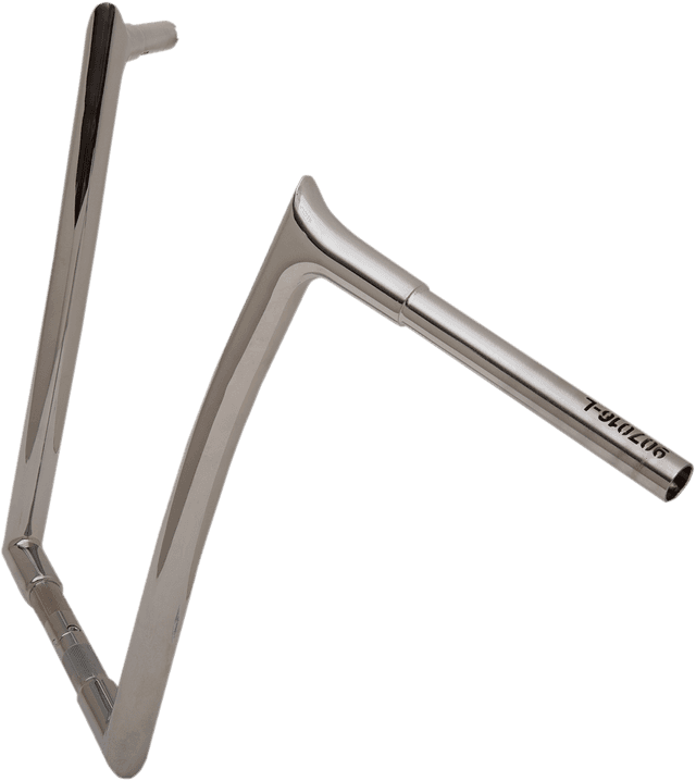 FAT BAGGERS INC. 0601-4760 1-1/4" EZ Install Pointed Top Handlebar - 16" - Chrome — image 6 of 7
