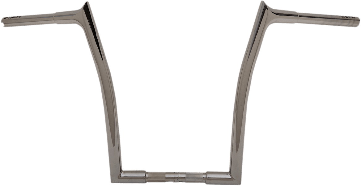 FAT BAGGERS INC. 0601-4760 1-1/4" EZ Install Pointed Top Handlebar - 16" - Chrome
