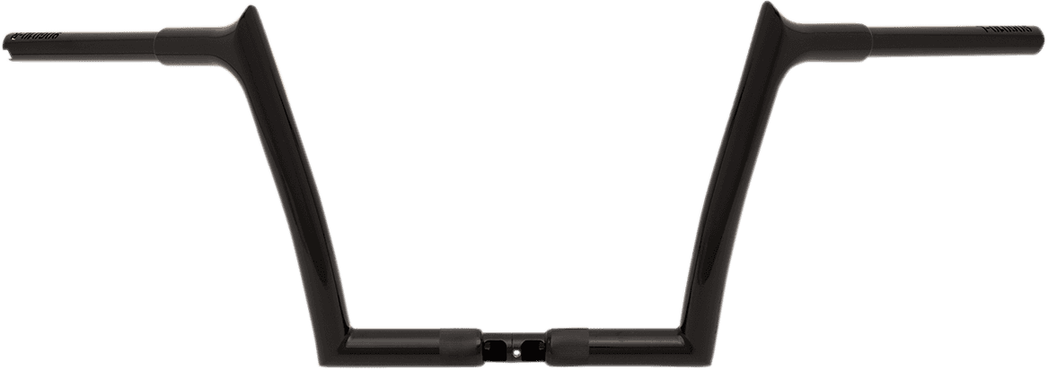 FAT BAGGERS INC. 0601-4763 1-1/4" EZ Install Pointed Top Handlebar - 10" - Black