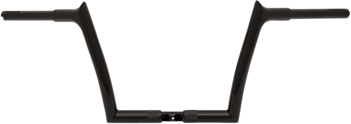FAT BAGGERS INC. 0601-4763 1-1/4" EZ Install Pointed Top Handlebar - 10" - Black
