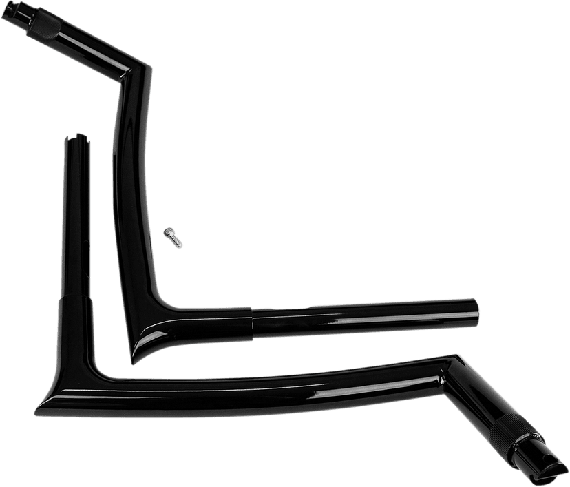 FAT BAGGERS INC. 0601-4765 1-1/4" EZ Install Pointed Top Handlebar - 12" - Black — image 5 of 13