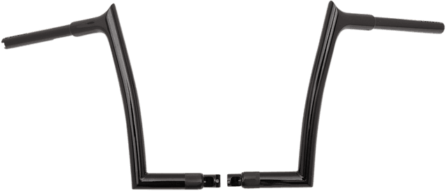 FAT BAGGERS INC. 0601-4765 1-1/4" EZ Install Pointed Top Handlebar - 12" - Black — image 1 of 13