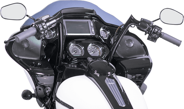 FAT BAGGERS INC. 0601-4765 1-1/4" EZ Install Pointed Top Handlebar - 12" - Black — image 2 of 13