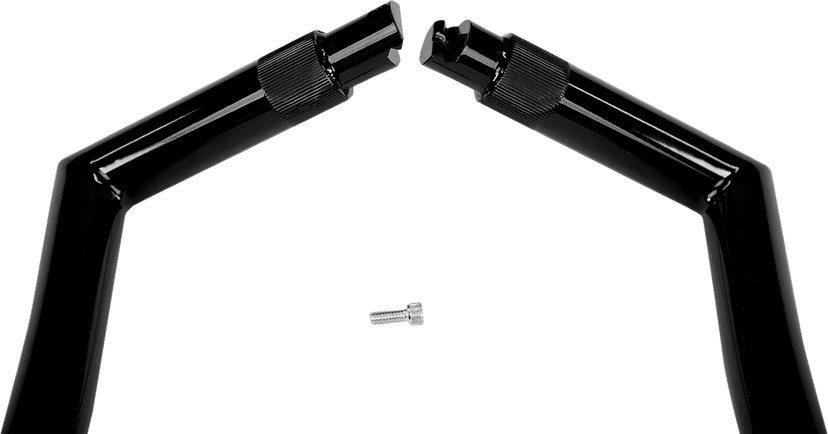 FAT BAGGERS INC. 0601-4765 1-1/4" EZ Install Pointed Top Handlebar - 12" - Black — image 4 of 13