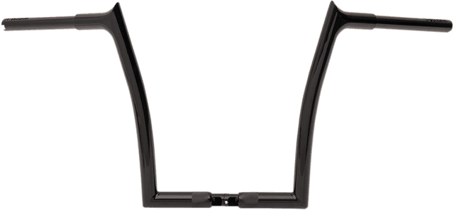 FAT BAGGERS INC. 0601-4767 1-1/4" EZ Install Pointed Top Handlebar - 14" - Black — image 2 of 3
