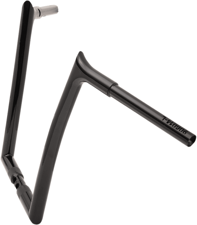 FAT BAGGERS INC. 0601-4767 1-1/4" EZ Install Pointed Top Handlebar - 14" - Black — image 3 of 3