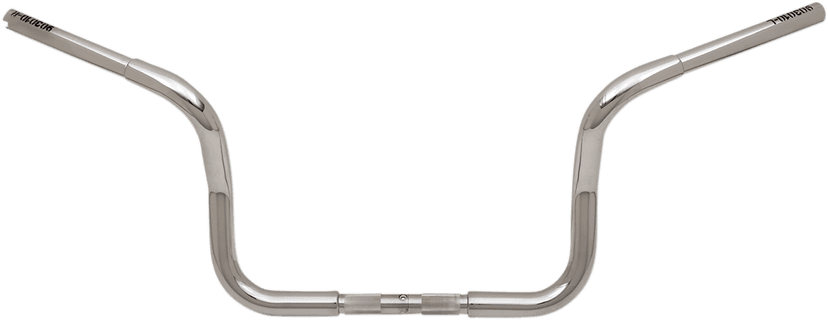 FAT BAGGERS INC. 0601-4770 1-1/4" EZ Install Round Top Handlebar - 10" - Chrome — image 6 of 7